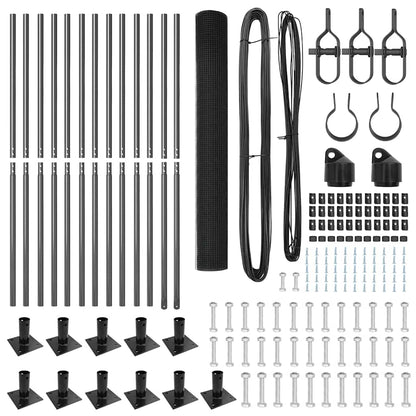 Palo della recinzione Grigio