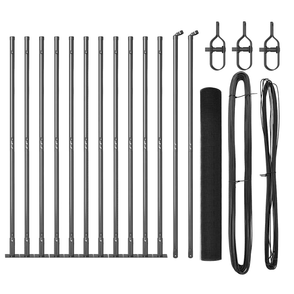 Palo della recinzione Grigio | homemem39