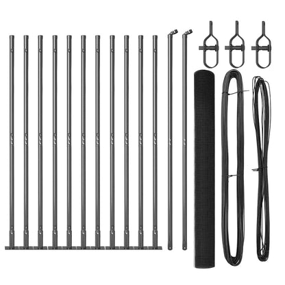 Recinzione Metallica Saldato con Base in Cemento