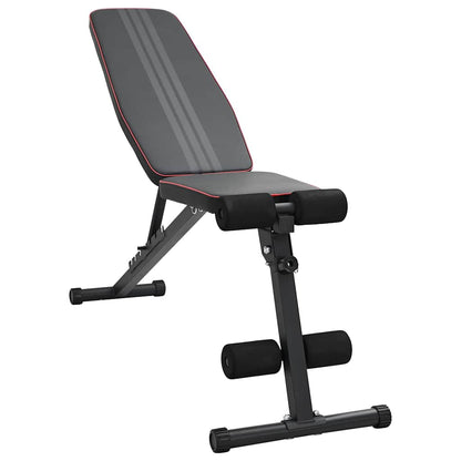 Panca per pesi Nero 131 x 41 x 110 cm | homemem39