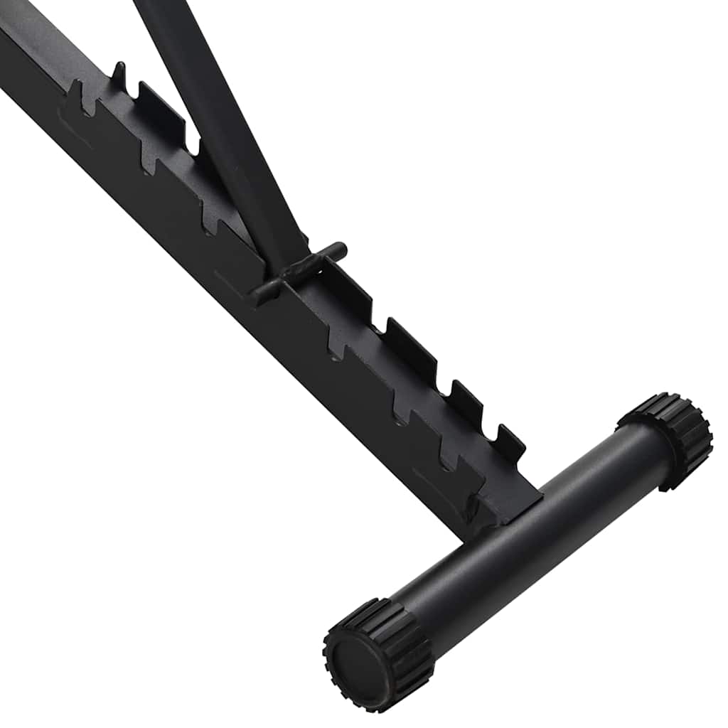 Panca per pesi Nero 131 x 41 x 100 cm | homemem39