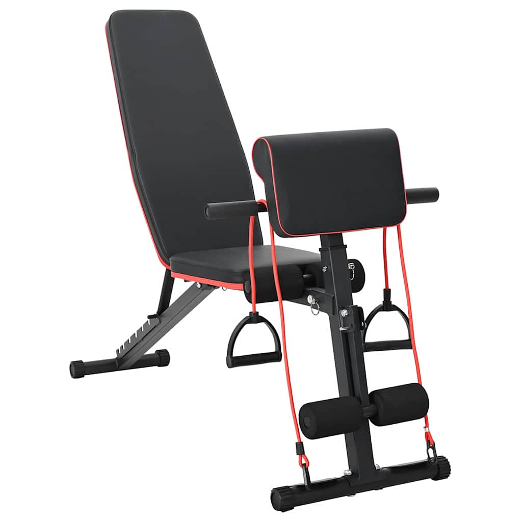 Panca per pesi Nero 131 x 41 x 100 cm | homemem39