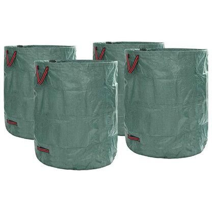 Sacchi per Rifiuti da Giardino 4 pcs Verde 79 x 79 x 99.5 cm
