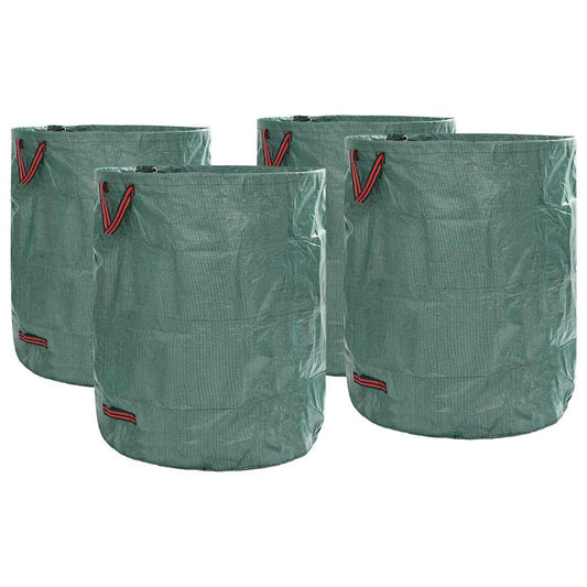 Sacchi per Rifiuti da Giardino 4 pcs Verde 79 x 79 x 99.5 cm