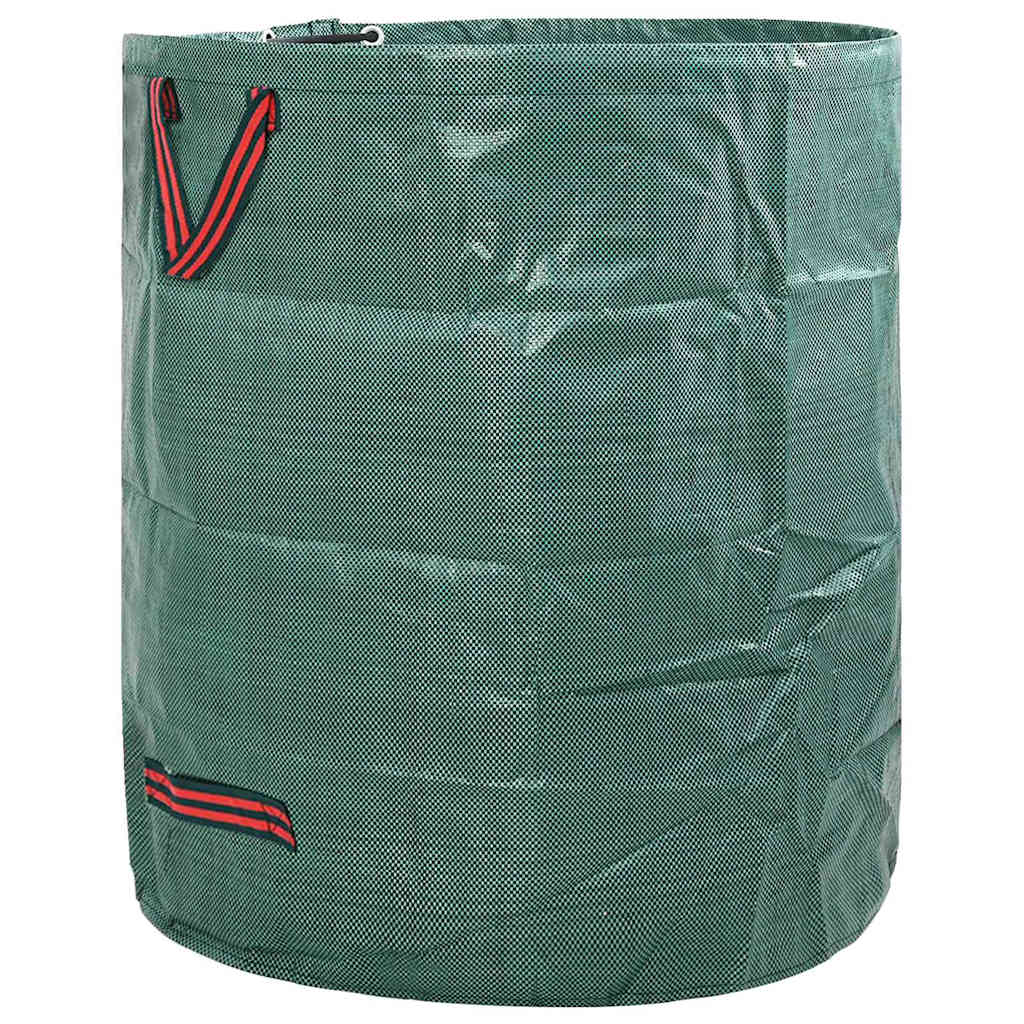 Sacchi per Rifiuti da Giardino 12 pcs Verde 45 x 45 x 76 cm