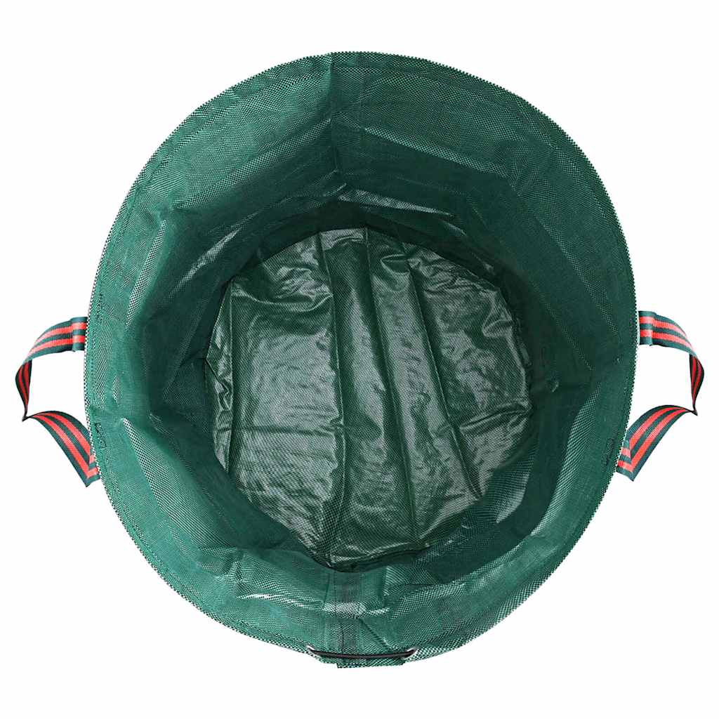 Sacchi per Rifiuti da Giardino 12 pcs Verde 66 x 66 x 83.5 cm