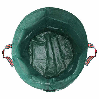Sacchi per Rifiuti da Giardino 12 pcs Verde 66 x 66 x 83.5 cm