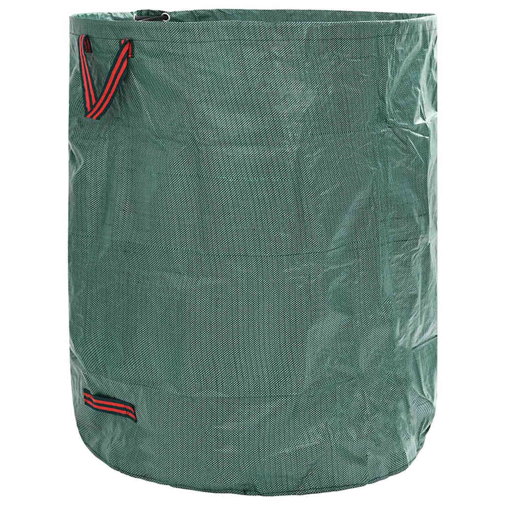 Sacchi per Rifiuti da Giardino 12 pcs Verde 79 x 79 x 99.5 cm