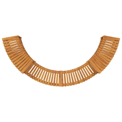 Idromassaggio Rotondo da Esterno Marrone 252 x 112 x 55.5 cm