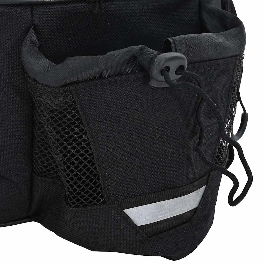 Borsa per biciclette Nero 38 x 21 x 16 cm Poliestere | homemem39
