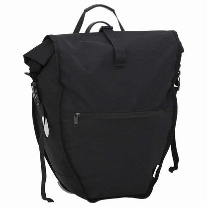 Borsa per biciclette Nero 32,5 x 17 x 57 cm Poliestere | homemem39