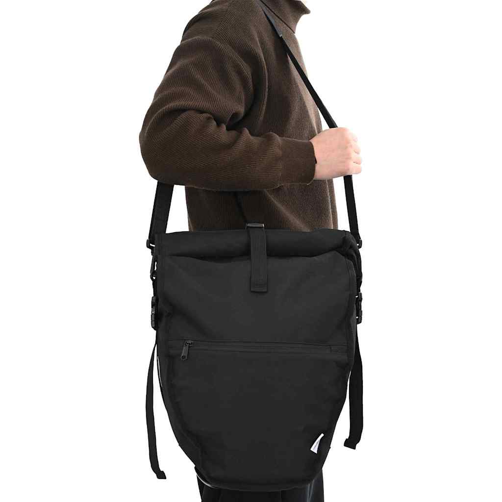 Borsa per biciclette Nero 32,5 x 17 x 57 cm Poliestere | homemem39