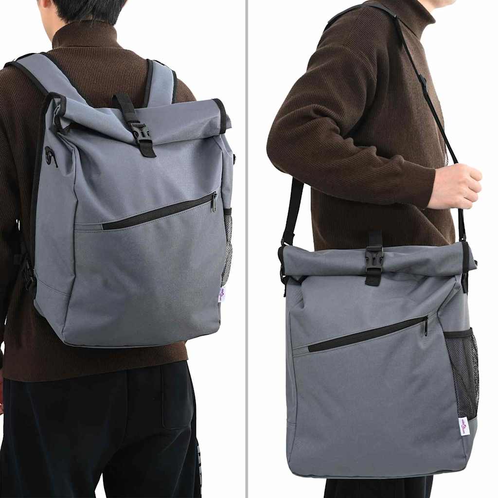 Borsa per biciclette Grigio 33 x 16 x 60 cm Poliestere