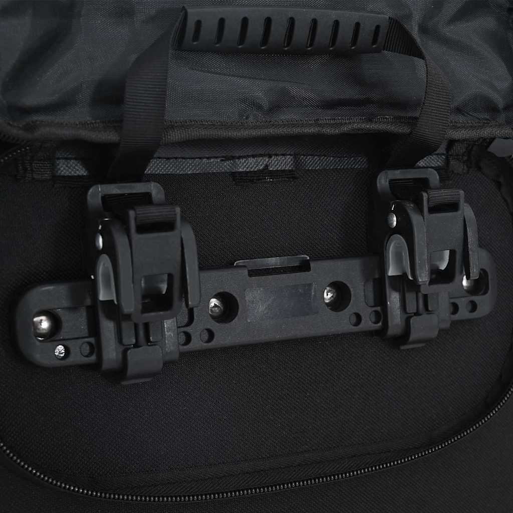 Borsa per biciclette Nero 31 x 13 x 58 cm Poliestere | homemem39