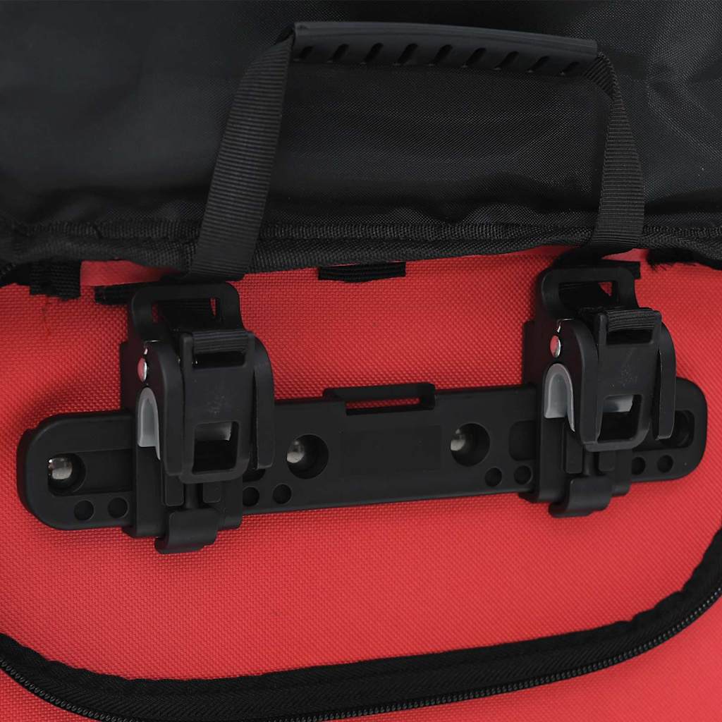 Borsa per biciclette Rosso 31 x 13 x 58 cm Poliestere | homemem39
