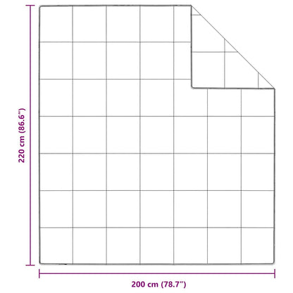 Piumino Letto Estivo 200 x 220 cm Estate Piuma Bianco