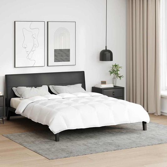 Quilt e Piumini Bianco 240 x 200 cm Piume