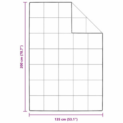 Quilt e Piumini Bianco 135 x 200 cm Piume