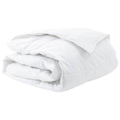 Quilt e Piumini Bianco 240 x 220 cm Piume