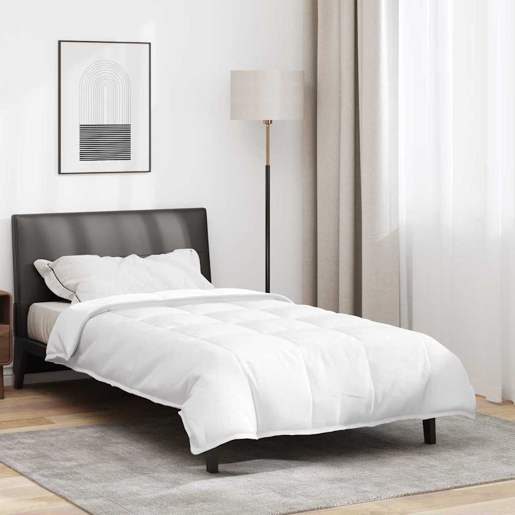 Quilt e Piumini Bianco 140 x 200 cm Piume