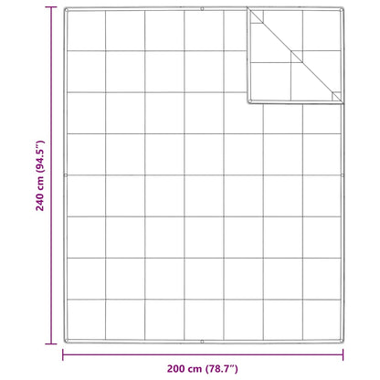 Quilt e Piumini Bianco 240 x 200 cm Piume
