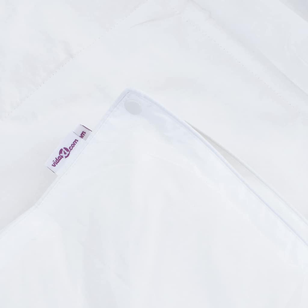 Duvet 2-in-1 Bianco 240 x 220 cm Piuma