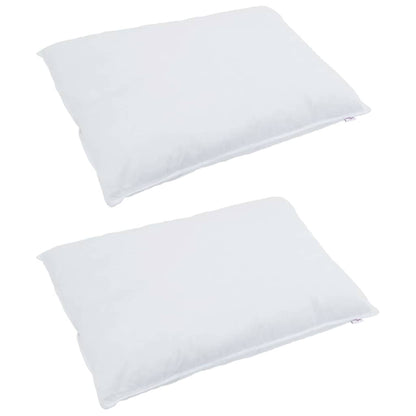 Cuscino con cuscino 2 pcs Bianco 40 x 60 cm Piuma | homemem39