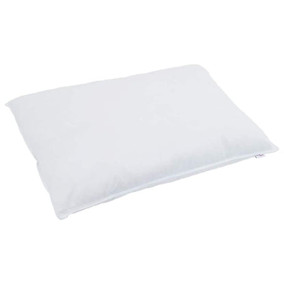 Cuscino con cuscino 2 pcs Bianco 50 x 75 cm Piuma