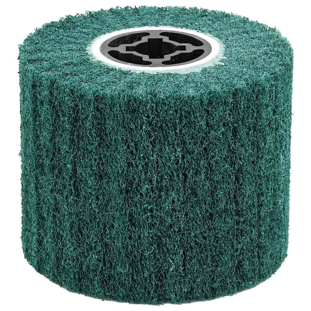 Rulli Abrasivi 3 pcs Verde 12 x 12 x 10 cm Fibra Sintetica