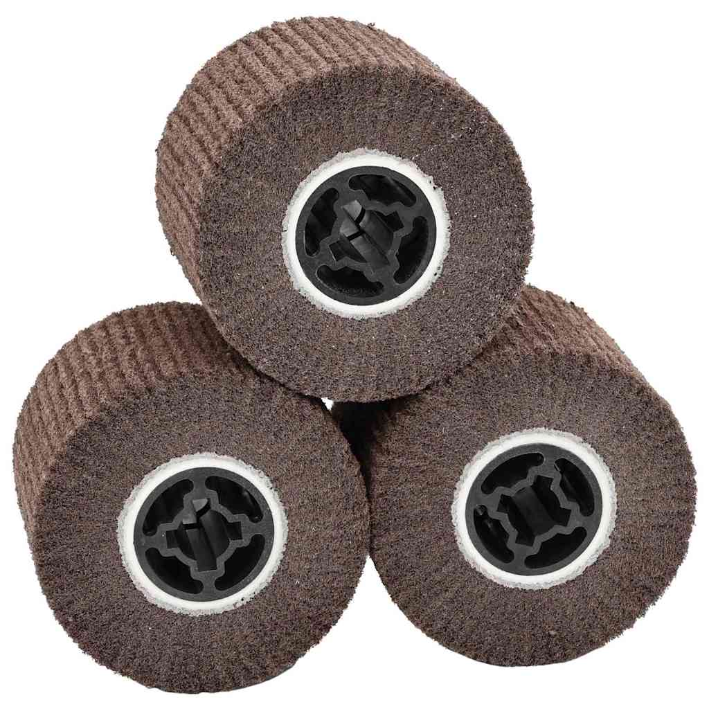 Rulli Abrasivi 3 pcs Marrone 12 x 12 x 10 cm Fibre sintetiche | homemem39
