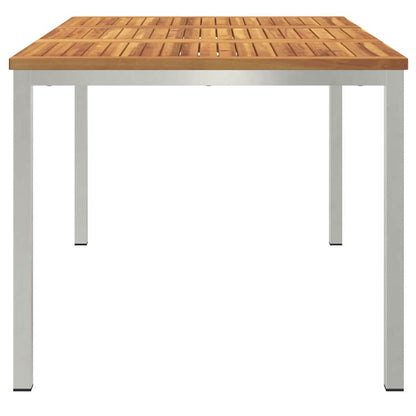 TavolodaPranzoEsterno Marrone 200x90x75cm Teak massello