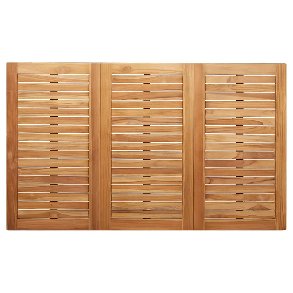 TavolodaPranzoEsterno Marrone 200x90x75cm Teak massello