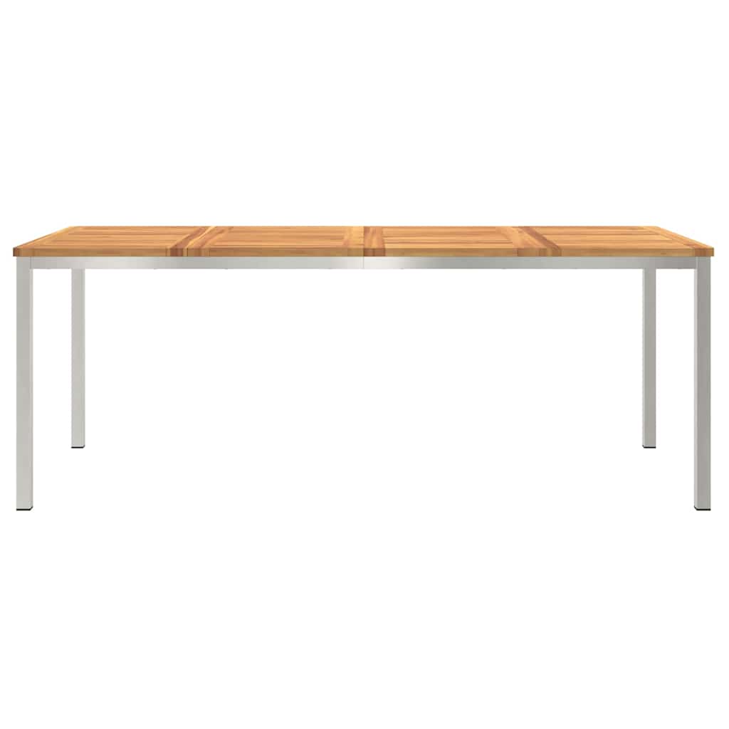 TavolodaPranzoEsterno Marrone 200x90x75cm Teak massello