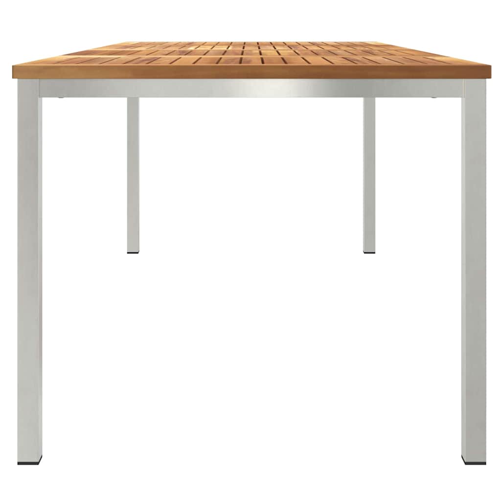 TavolodaPranzoEsterno Marrone 200x90x75cm Teak massello