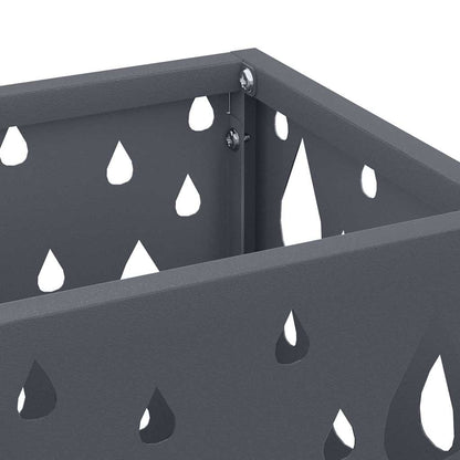 Stand per Ombrelli da Pioggia Antracite 15,5 x 15,5 x 49 cm | homemem39