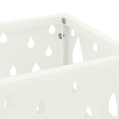 Stand per Ombrelli da Pioggia Bianco 15,5 x 15,5 x 49 cm | homemem39