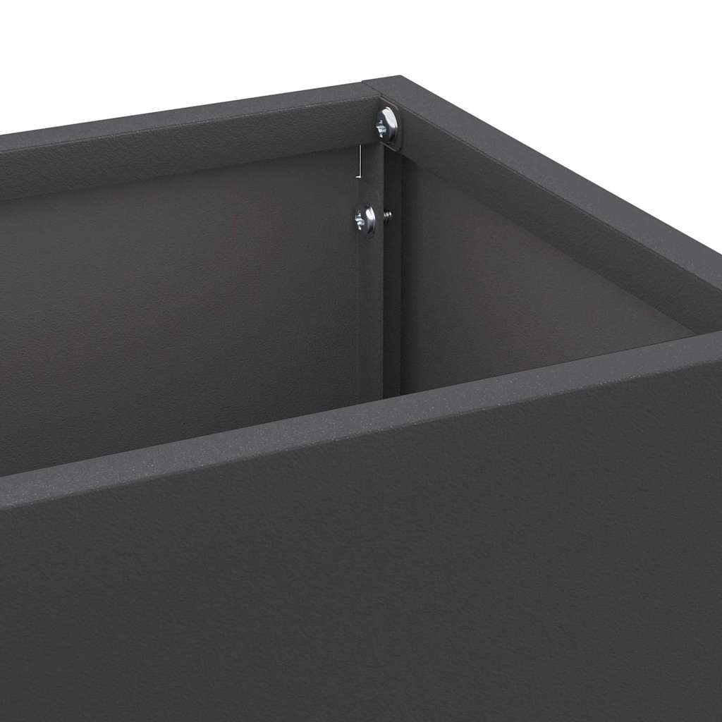 Stand per Ombrelli da Pioggia Nero 15,5 x 15,5 x 49 cm Acciaio | homemem39
