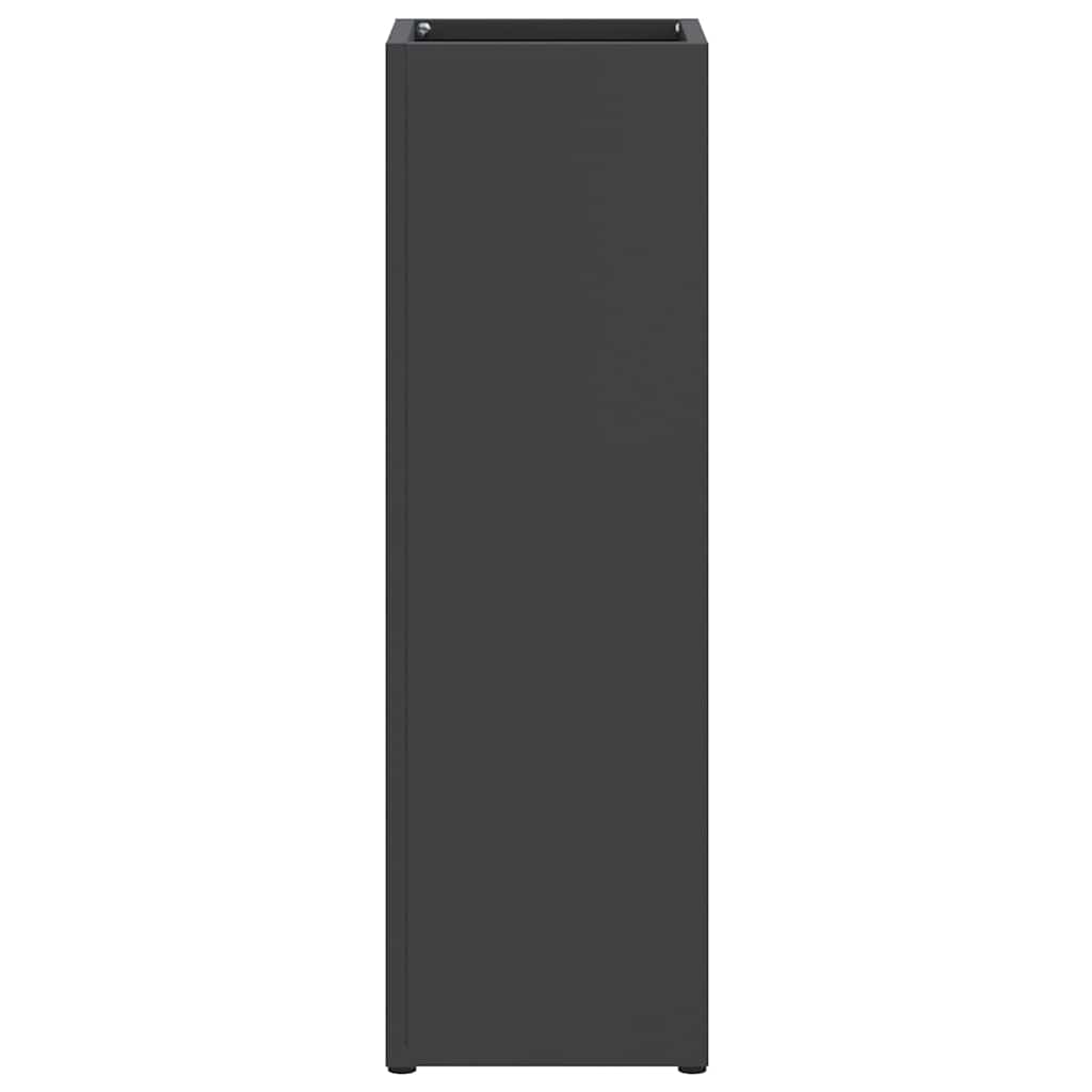 Stand per Ombrelli da Pioggia Nero 15,5 x 15,5 x 49 cm Acciaio | homemem39