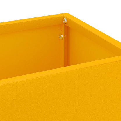 Stand per Ombrelli da Pioggia Senape 15,5 x 15,5 x 49 cm