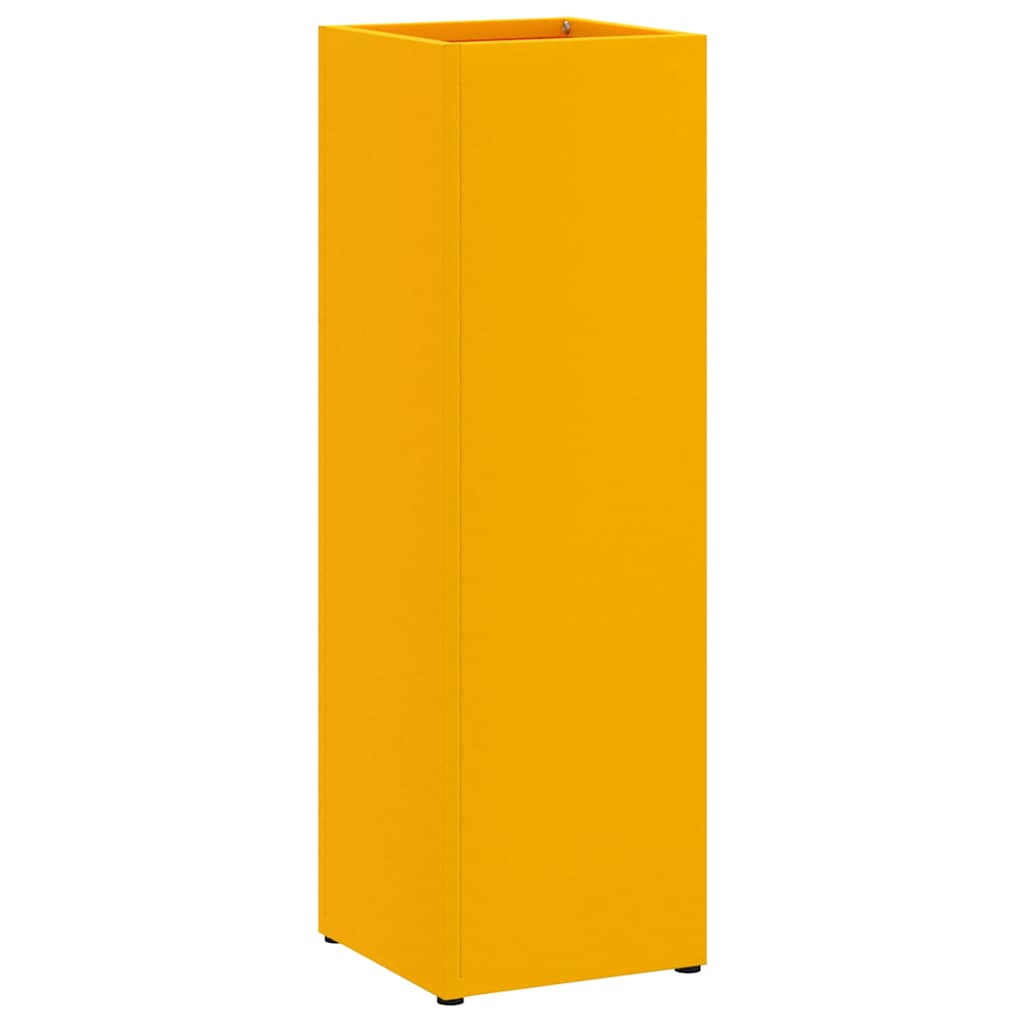 Stand per Ombrelli da Pioggia Senape 15,5 x 15,5 x 49 cm | homemem39