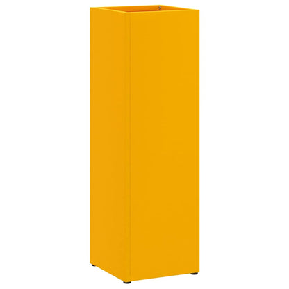 Stand per Ombrelli da Pioggia Senape 15,5 x 15,5 x 49 cm | homemem39