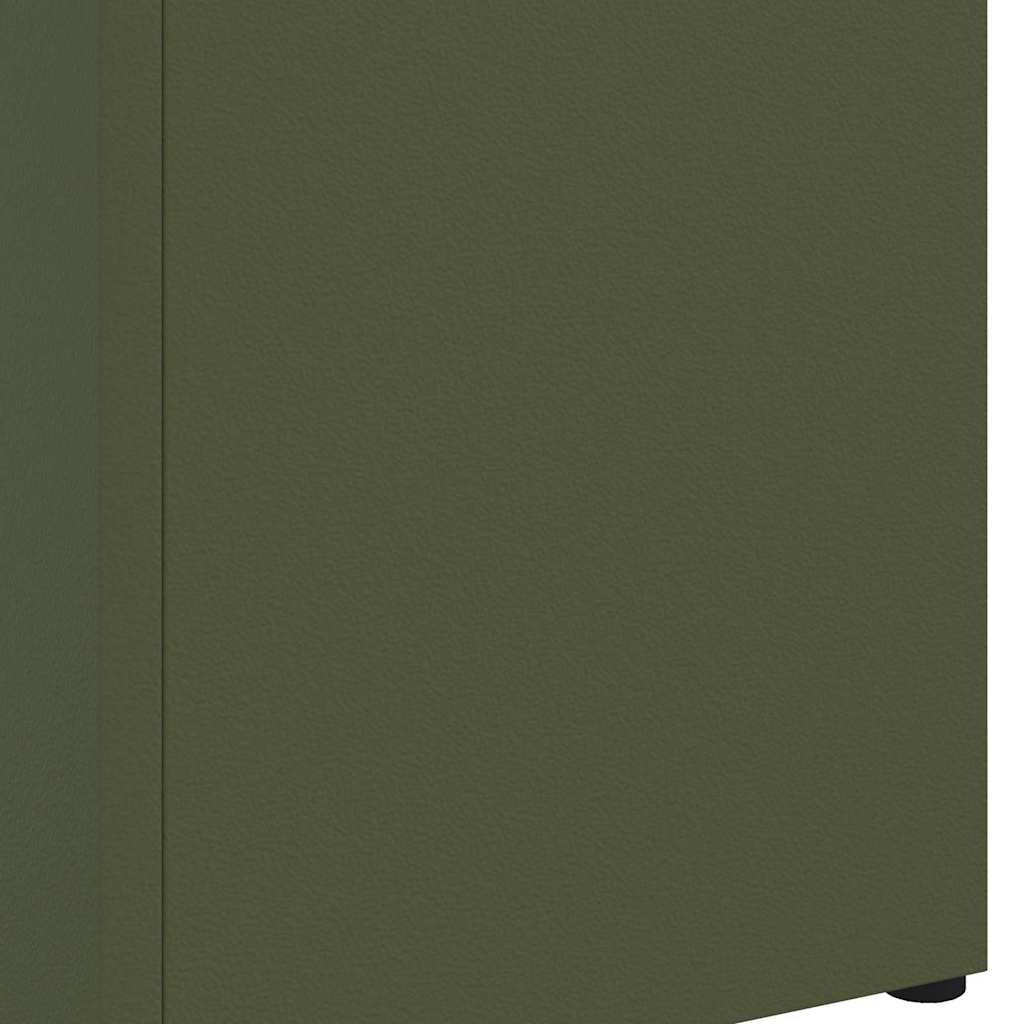 Stand per Ombrelli da Pioggia Oliva 15,5 x 15,5 x 49 cm Acciaio - homemem39