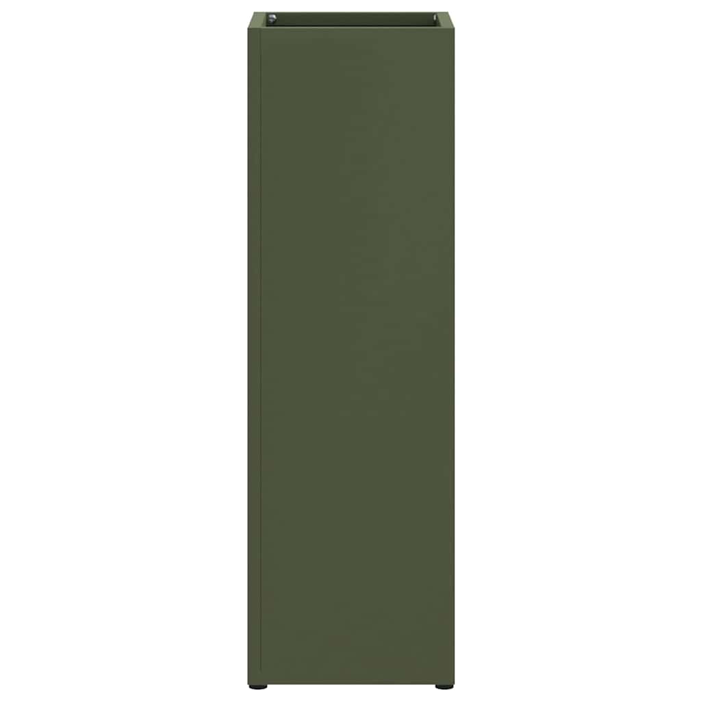 Stand per Ombrelli da Pioggia Oliva 15,5 x 15,5 x 49 cm Acciaio - homemem39