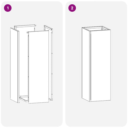 Stand per Ombrelli da Pioggia Bianco 15,5 x 15,5 x 49 cm | homemem39