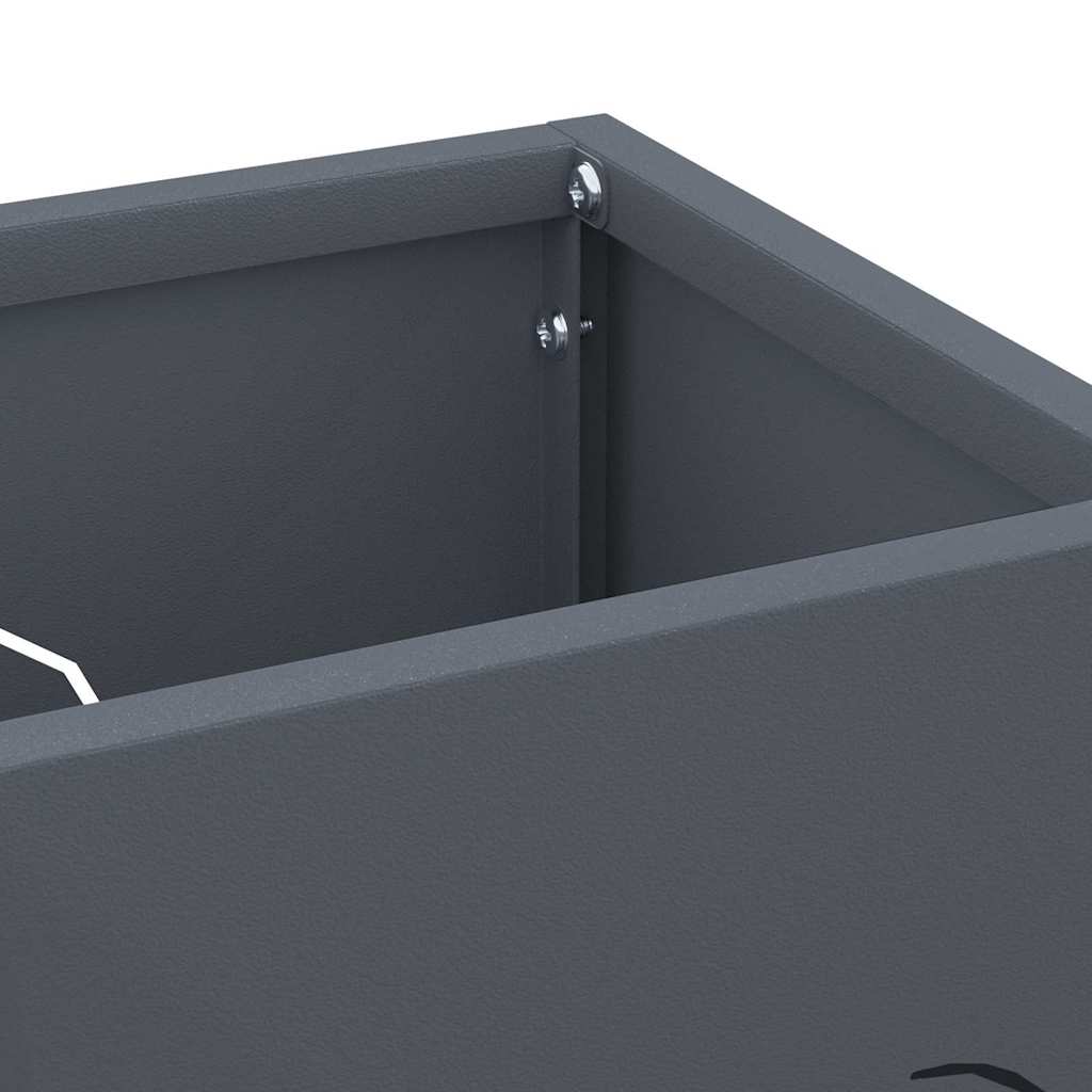 Stand per Ombrelli da Pioggia Antracite 15,5 x 15,5 x 49 cm | homemem39