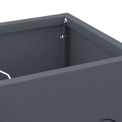 Stand per Ombrelli da Pioggia Antracite 15,5 x 15,5 x 49 cm | homemem39