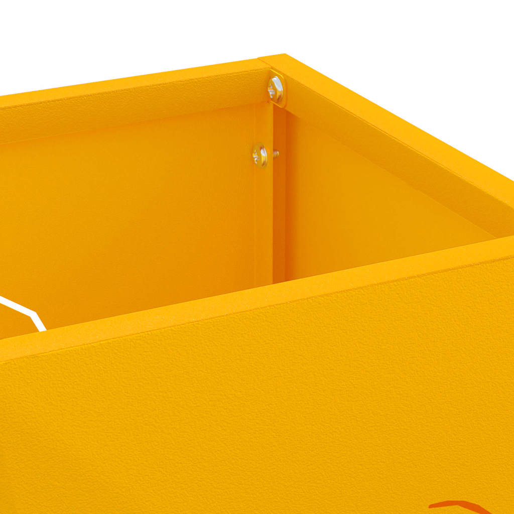 Stand per Ombrelli da Pioggia Senape 15,5 x 15,5 x 49 cm | homemem39
