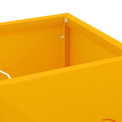 Stand per Ombrelli da Pioggia Senape 15,5 x 15,5 x 49 cm | homemem39