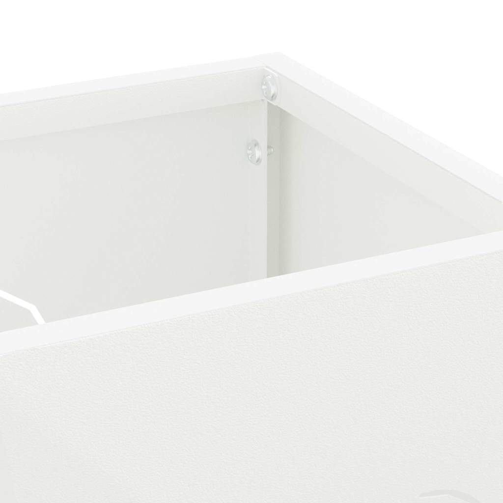Stand per Ombrelli da Pioggia Bianco 15,5 x 15,5 x 49 cm | homemem39
