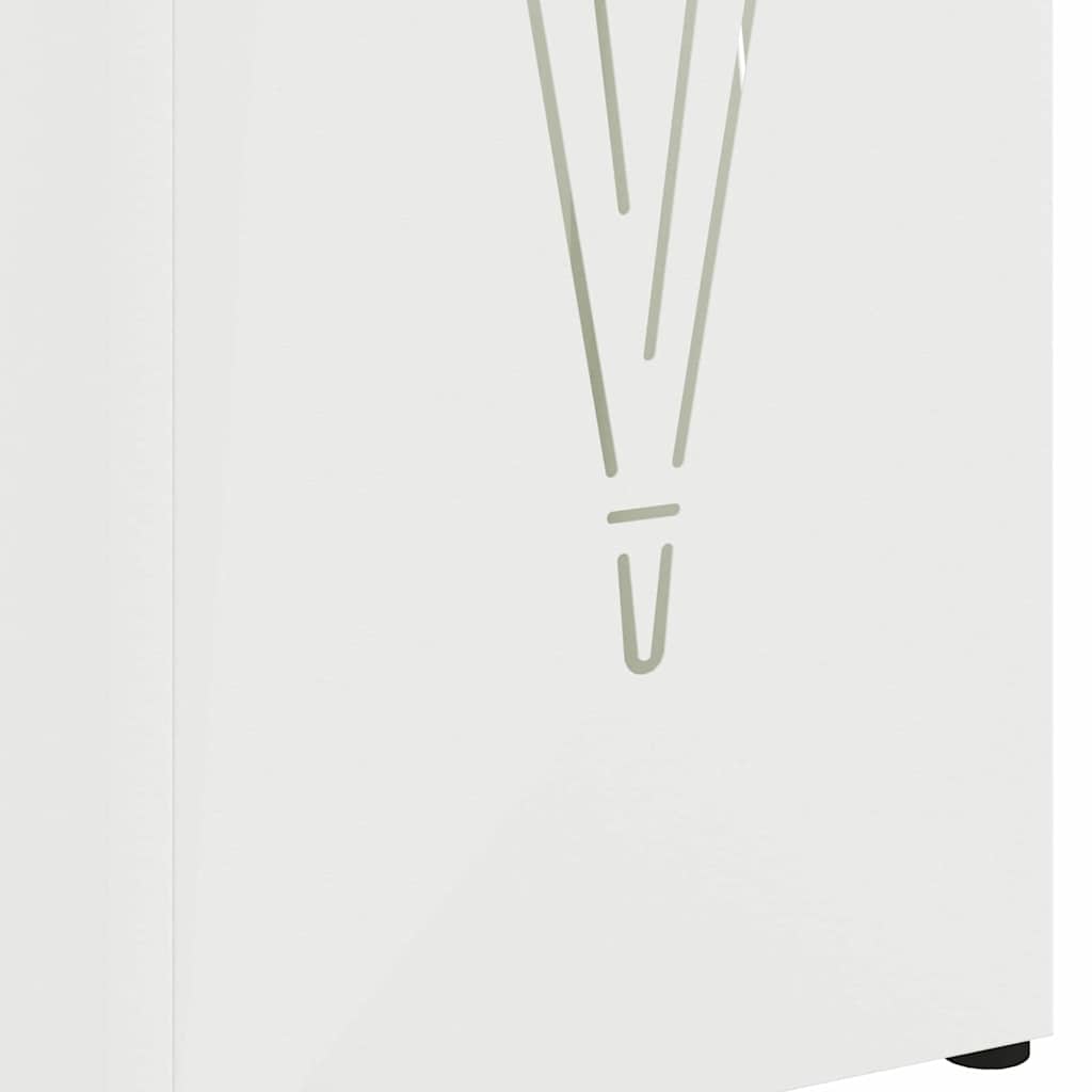 Stand per Ombrelli da Pioggia Bianco 15,5 x 15,5 x 49 cm | homemem39